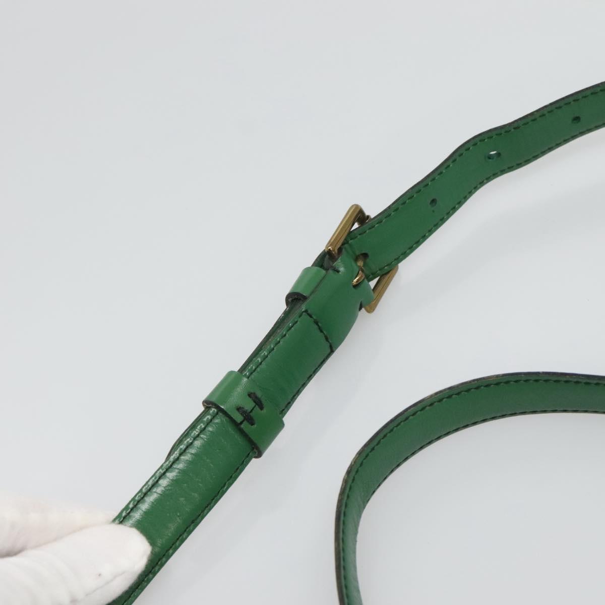 LOUIS VUITTON Epi Saint Cloud GM Shoulder Bag Green M52194 LV Auth 120495