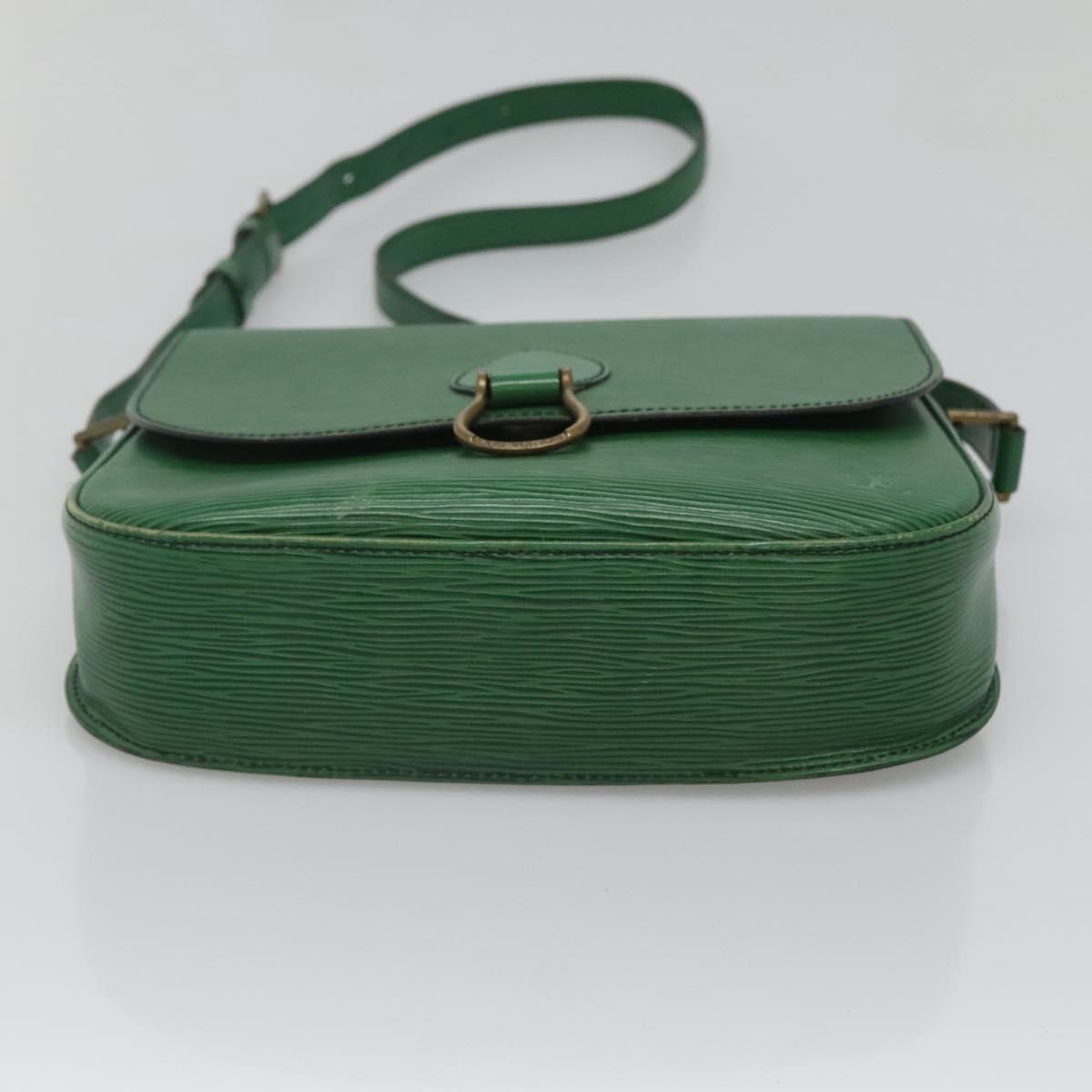 LOUIS VUITTON Epi Saint Cloud GM Shoulder Bag Green M52194 LV Auth 120495