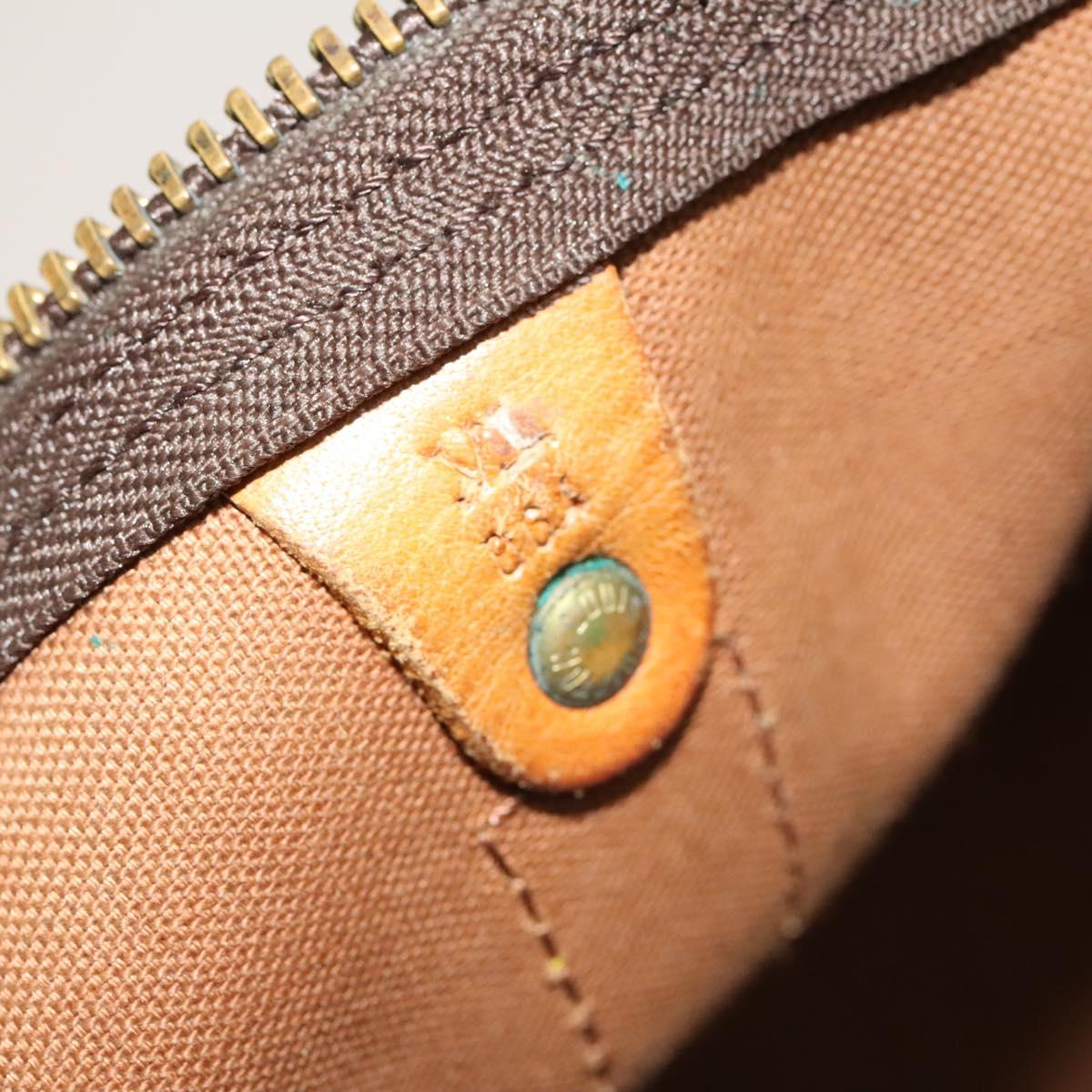 LOUIS VUITTON Monogram Keepall Bandouliere 55 Boston Bag M41414 LV Auth 120506