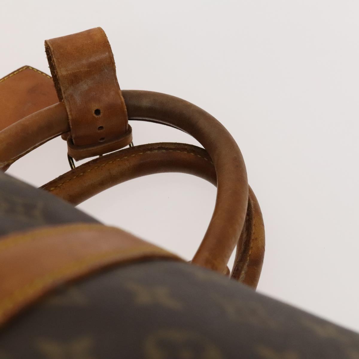 LOUIS VUITTON Monogram Keepall Bandouliere 55 Boston Bag M41414 LV Auth 120506