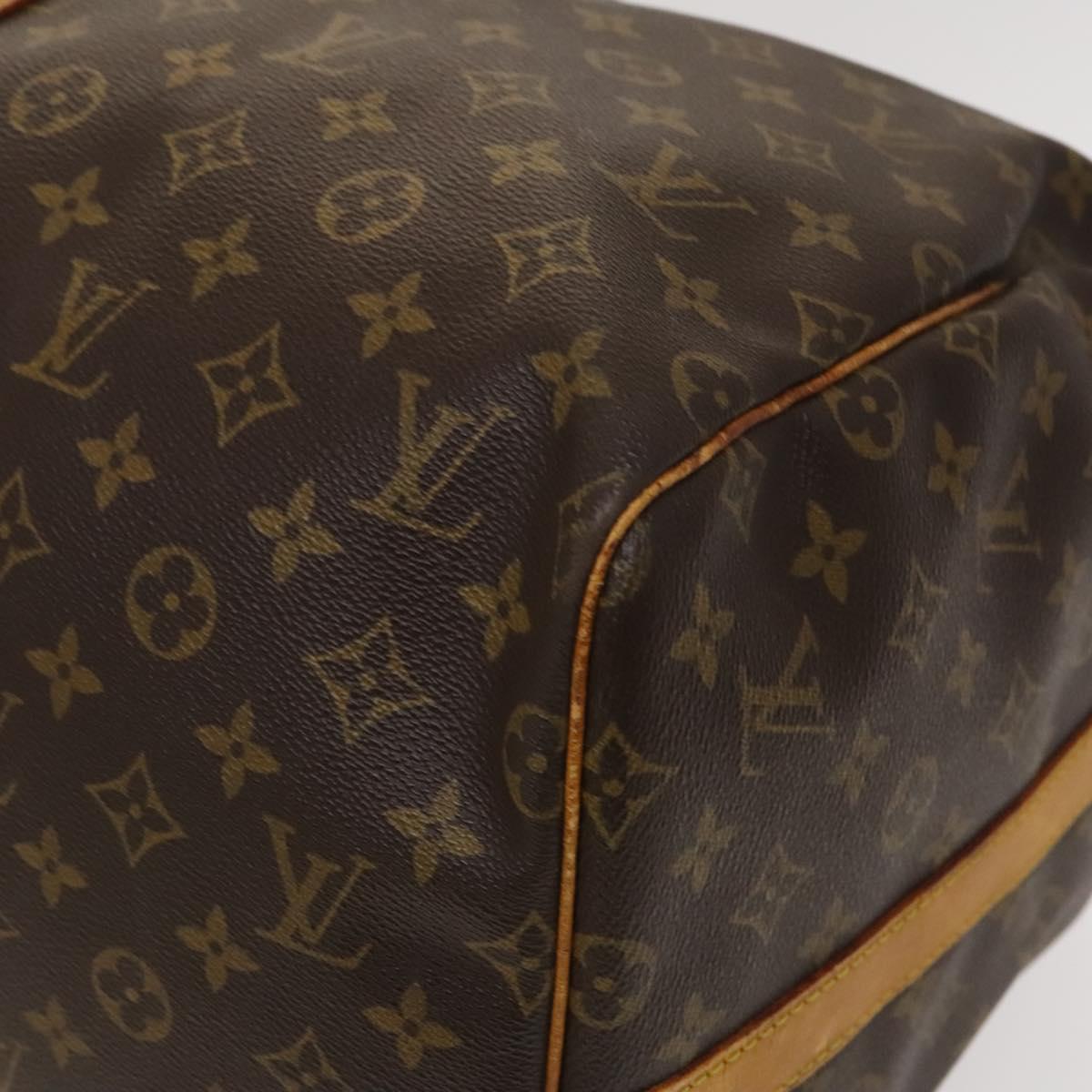 LOUIS VUITTON Monogram Keepall Bandouliere 55 Boston Bag M41414 LV Auth 120510