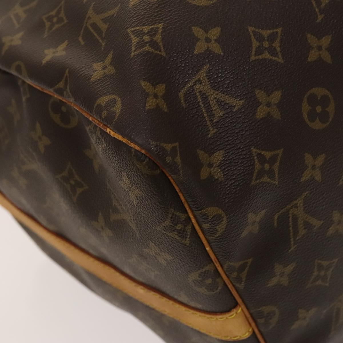 LOUIS VUITTON Monogram Keepall Bandouliere 55 Boston Bag M41414 LV Auth 120510