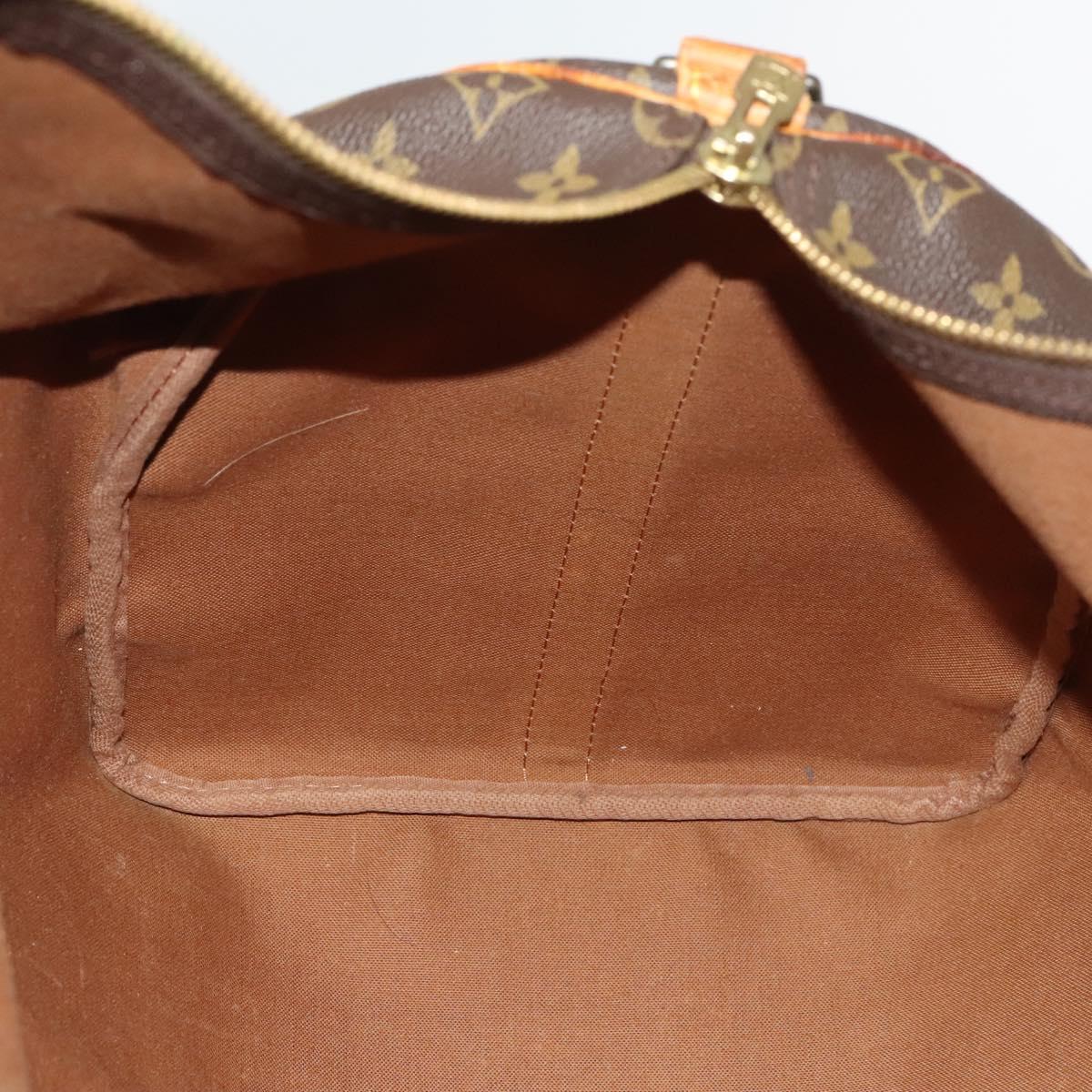 LOUIS VUITTON Monogram Keepall Bandouliere 55 Boston Bag M41414 LV Auth 120510