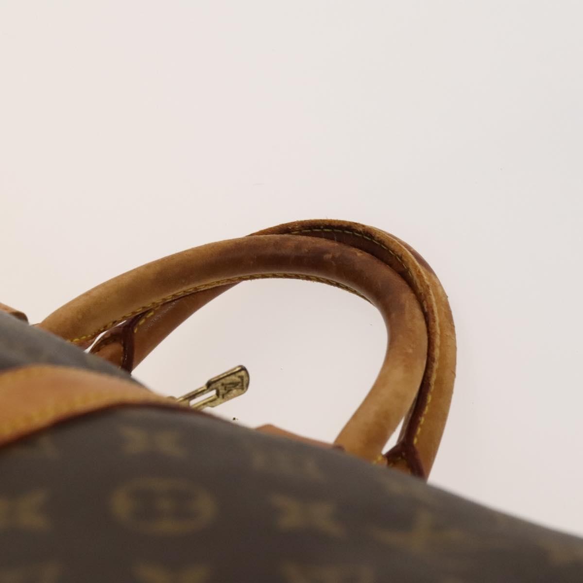 LOUIS VUITTON Monogram Keepall Bandouliere 55 Boston Bag M41414 LV Auth 120510