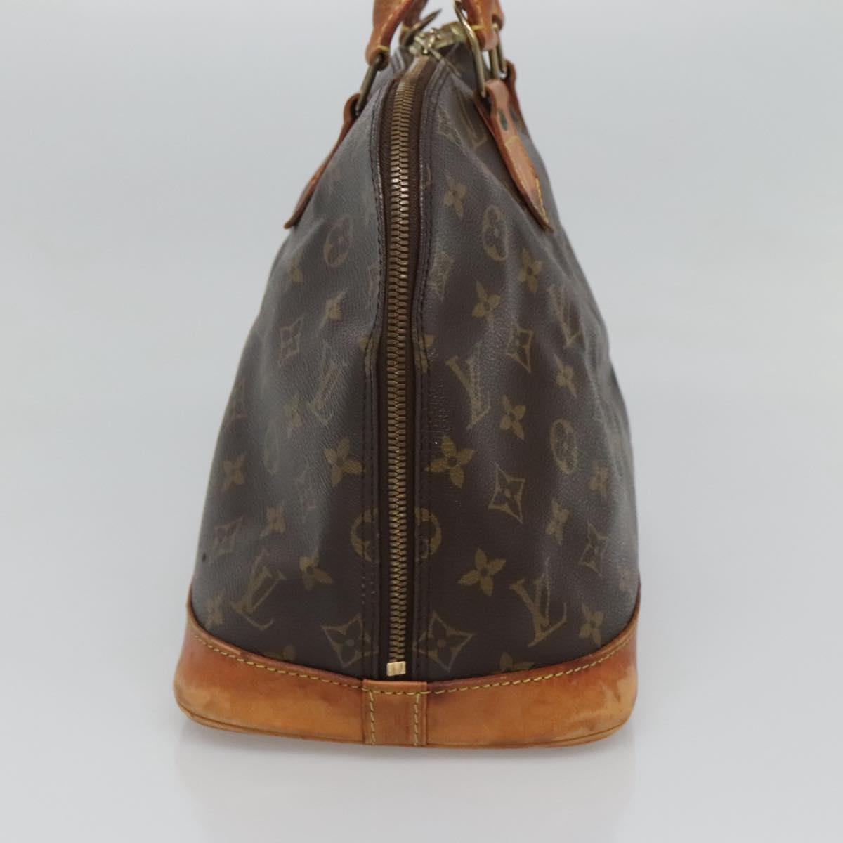 LOUIS VUITTON Monogram Alma Hand Bag M51130 LV Auth 120536
