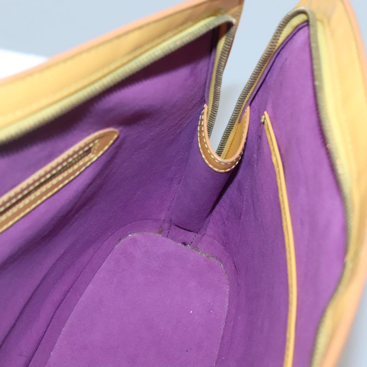 LOUIS VUITTON Epi Lussac Shoulder Bag Yellow M52289 LV Auth 120547