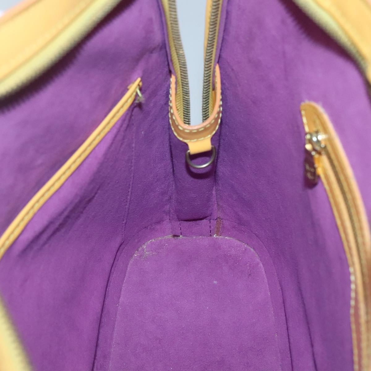 LOUIS VUITTON Epi Lussac Shoulder Bag Yellow M52289 LV Auth 120547