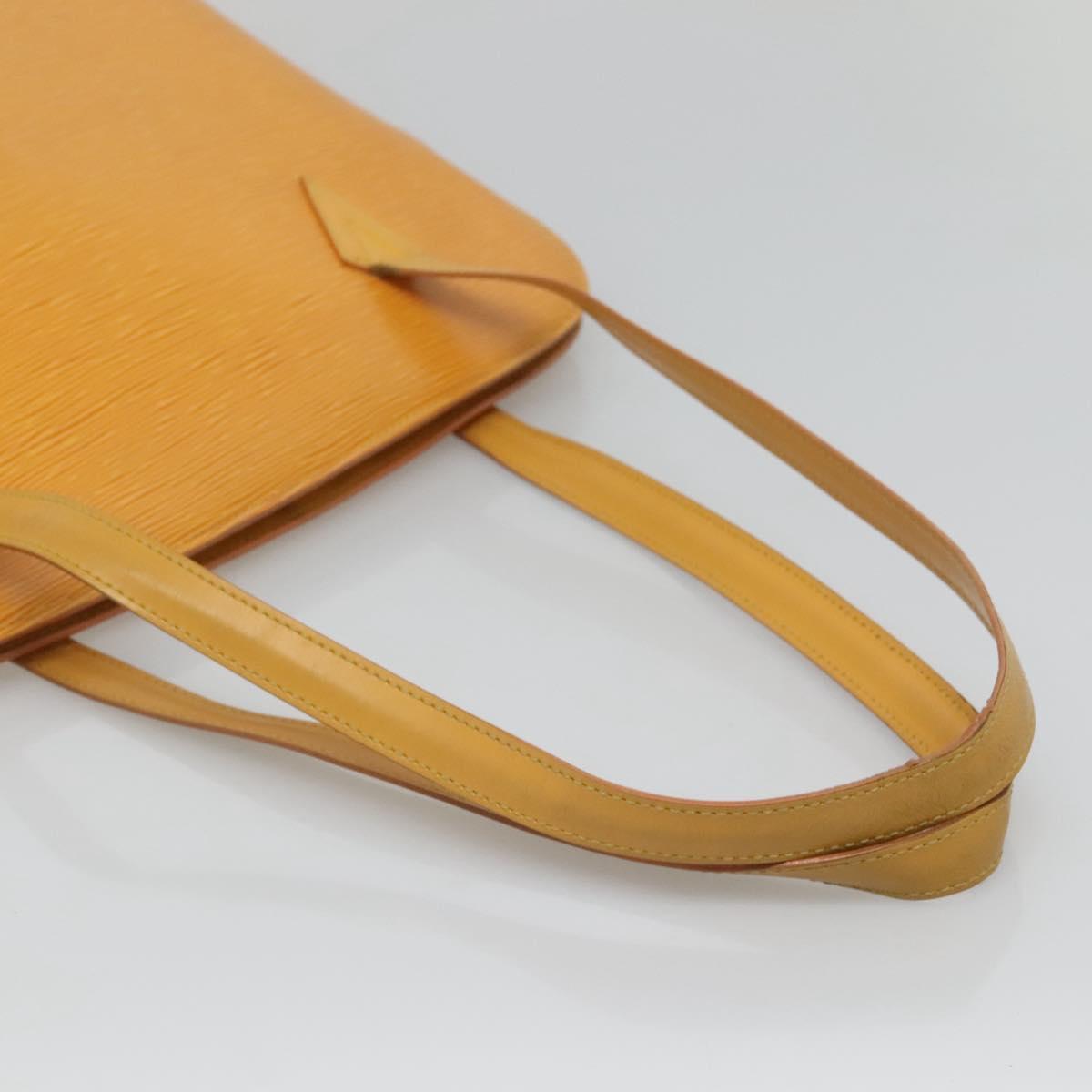 LOUIS VUITTON Epi Lussac Shoulder Bag Yellow M52289 LV Auth 120547