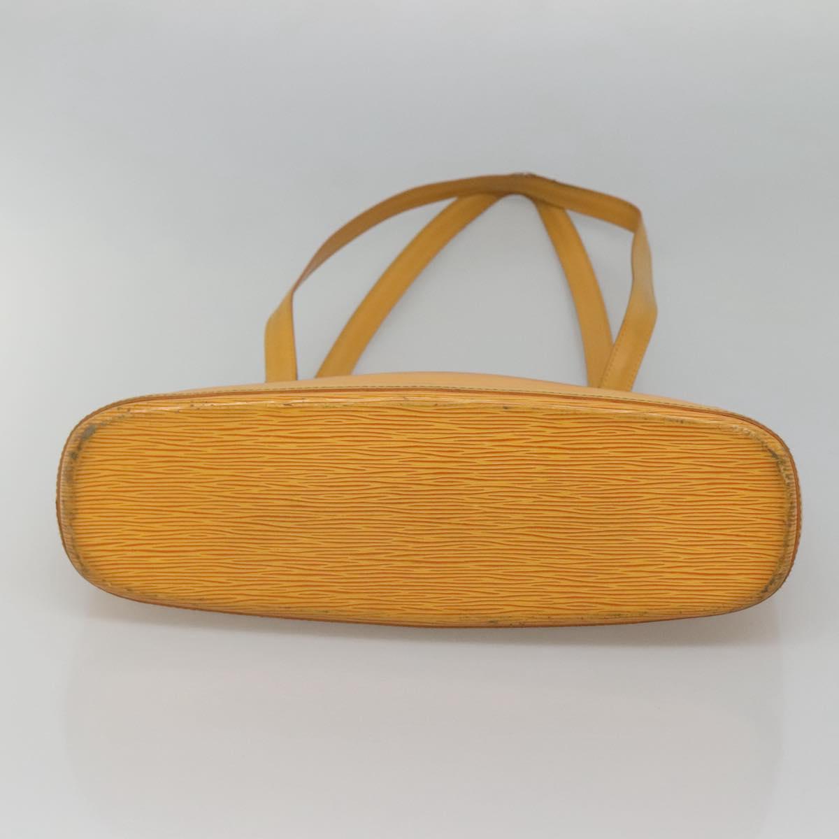 LOUIS VUITTON Epi Lussac Shoulder Bag Yellow M52289 LV Auth 120547