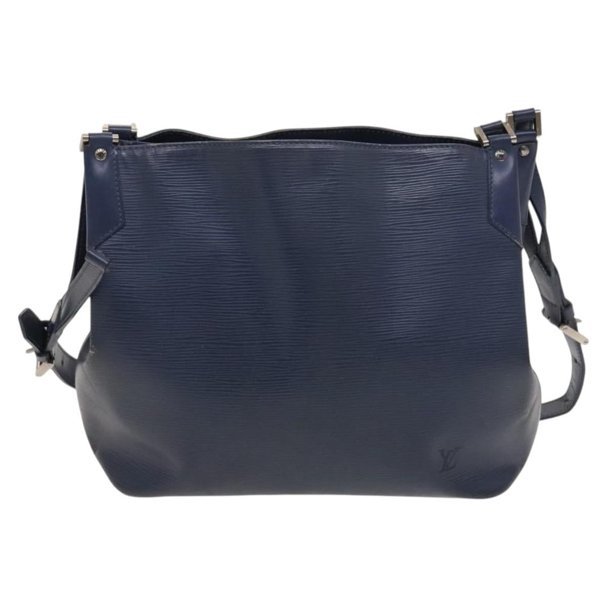 LOUIS VUITTON Epi Mandala GM Shoulder Bag Myrtille M5892G LV Auth 120549