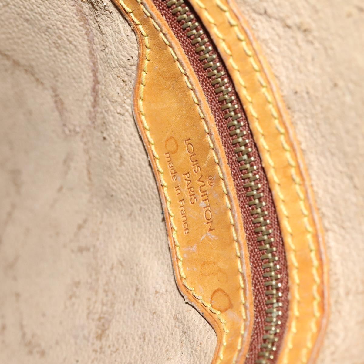 LOUIS VUITTON Monogram Bucket GM Shoulder Bag M42236 LV Auth 120557