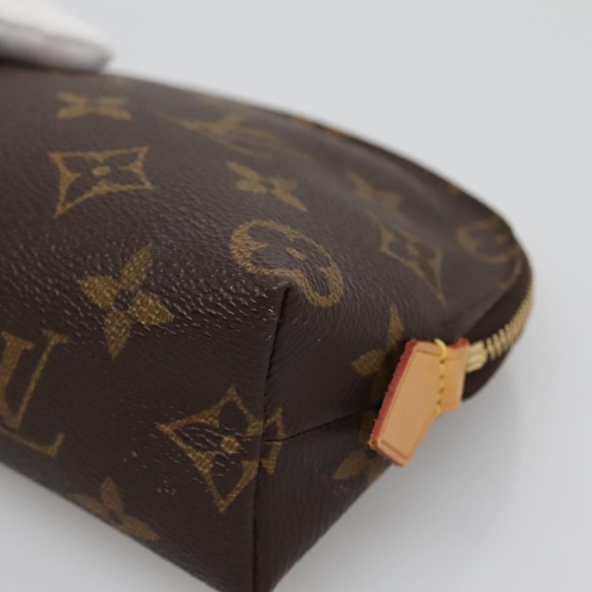 LOUIS VUITTON Monogram Pochette Cosmetic PM Pouch M43998 LV Auth 120596