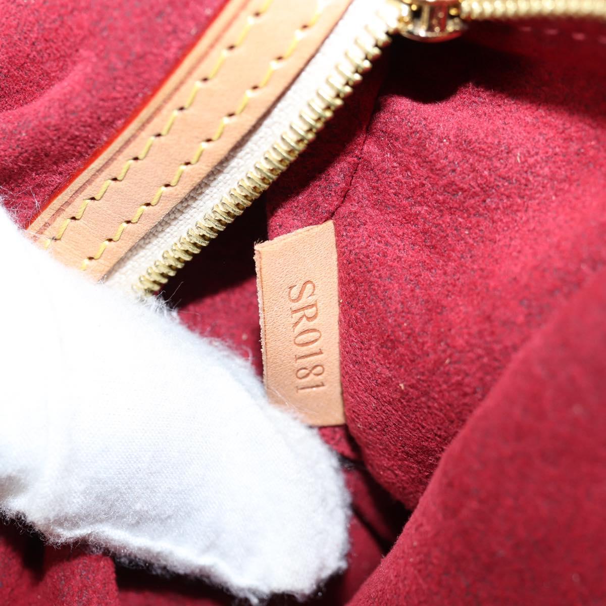 LOUIS VUITTON Monogram Multicolor Annie MM Tote Bag White M40307 LV Auth 120602V