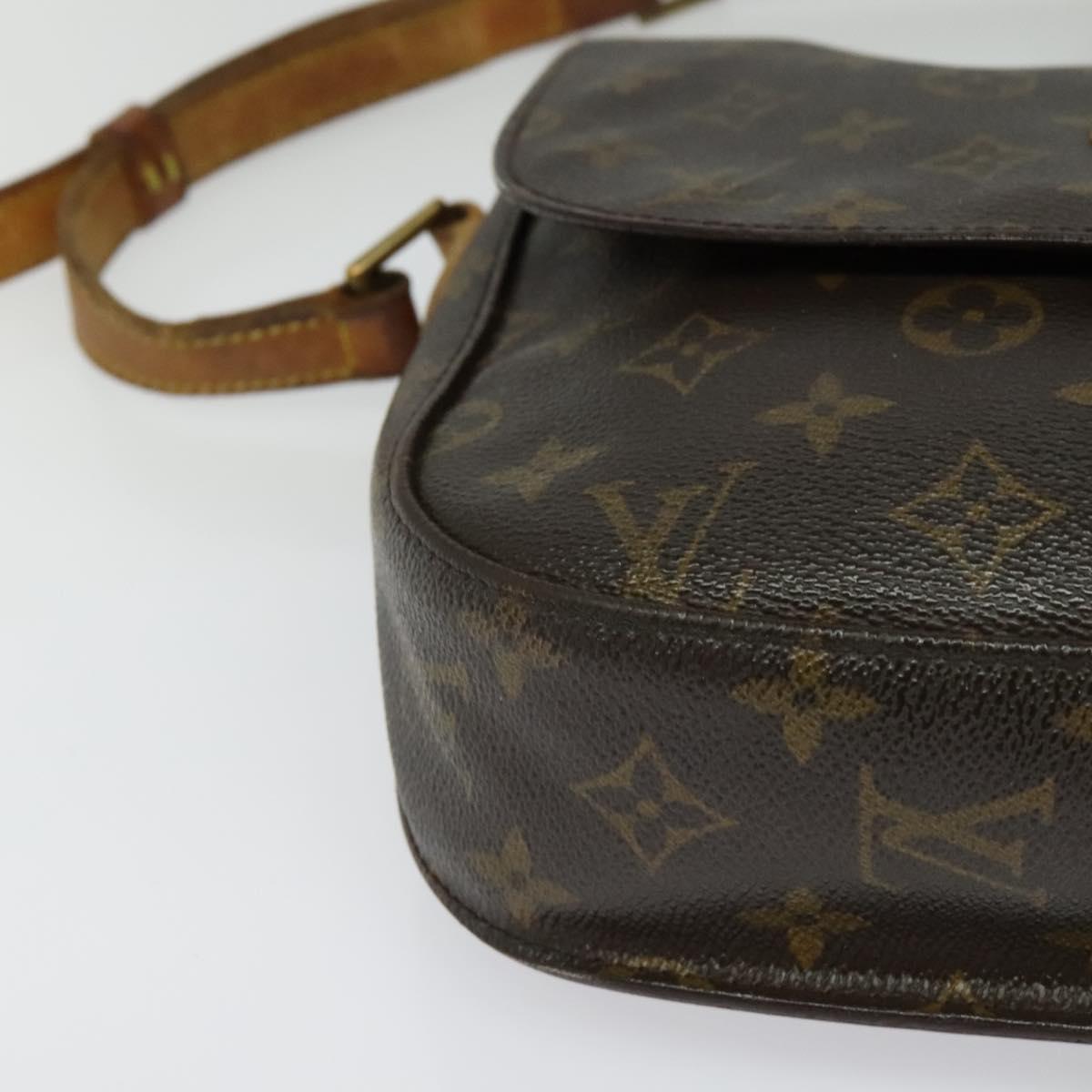 LOUIS VUITTON Monogram Saint Cloud GM Shoulder Bag M51242 LV Auth 120620