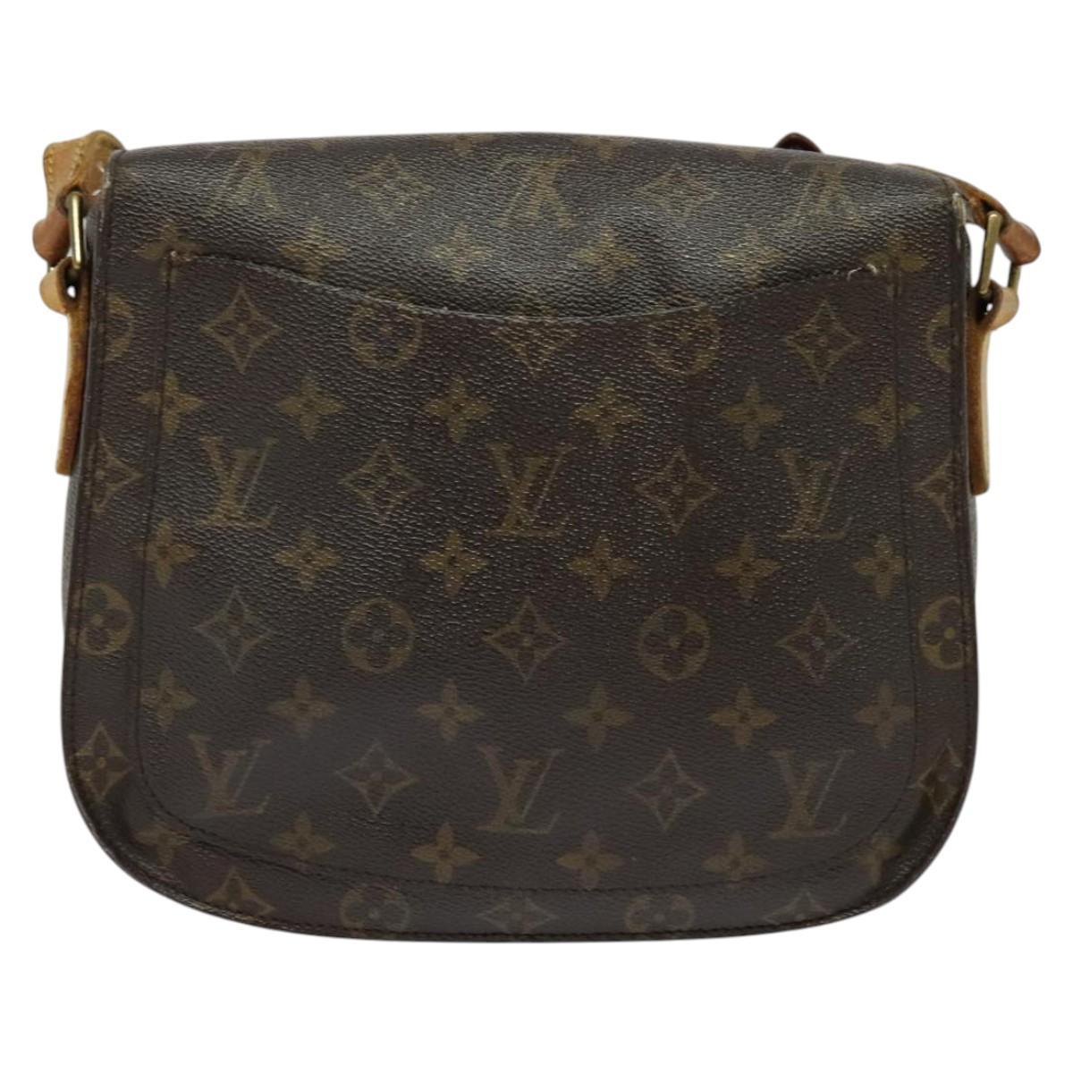 LOUIS VUITTON Monogram Saint Cloud GM Shoulder Bag M51242 LV Auth 120620