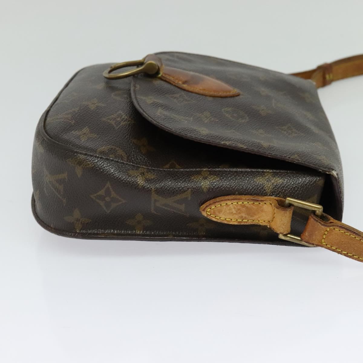 LOUIS VUITTON Monogram Saint Cloud GM Shoulder Bag M51242 LV Auth 120620