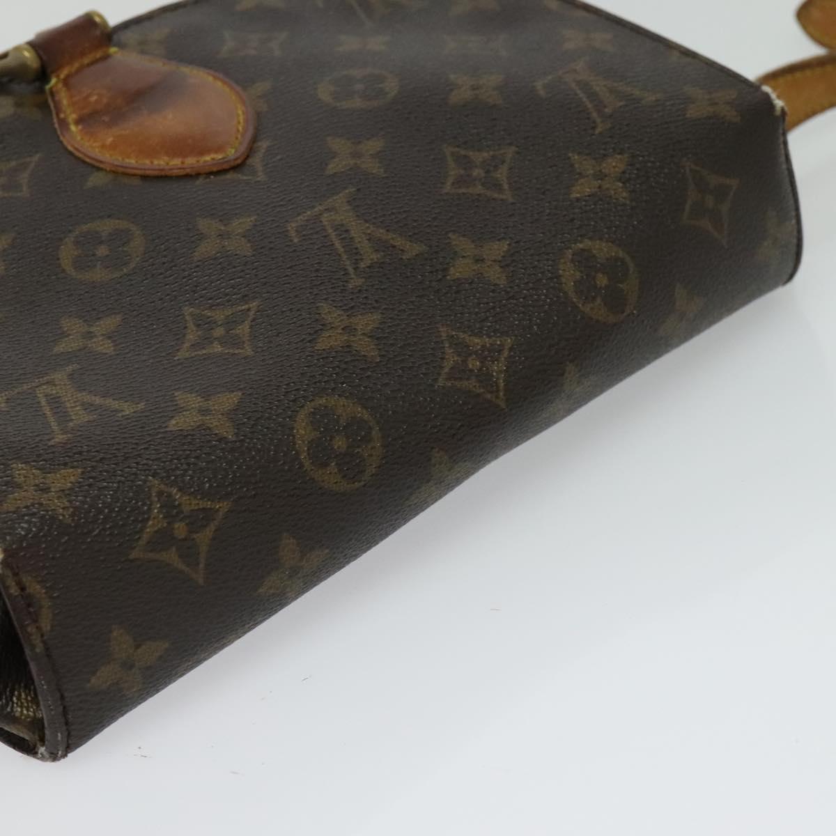 LOUIS VUITTON Monogram Saint Cloud GM Shoulder Bag M51242 LV Auth 120620