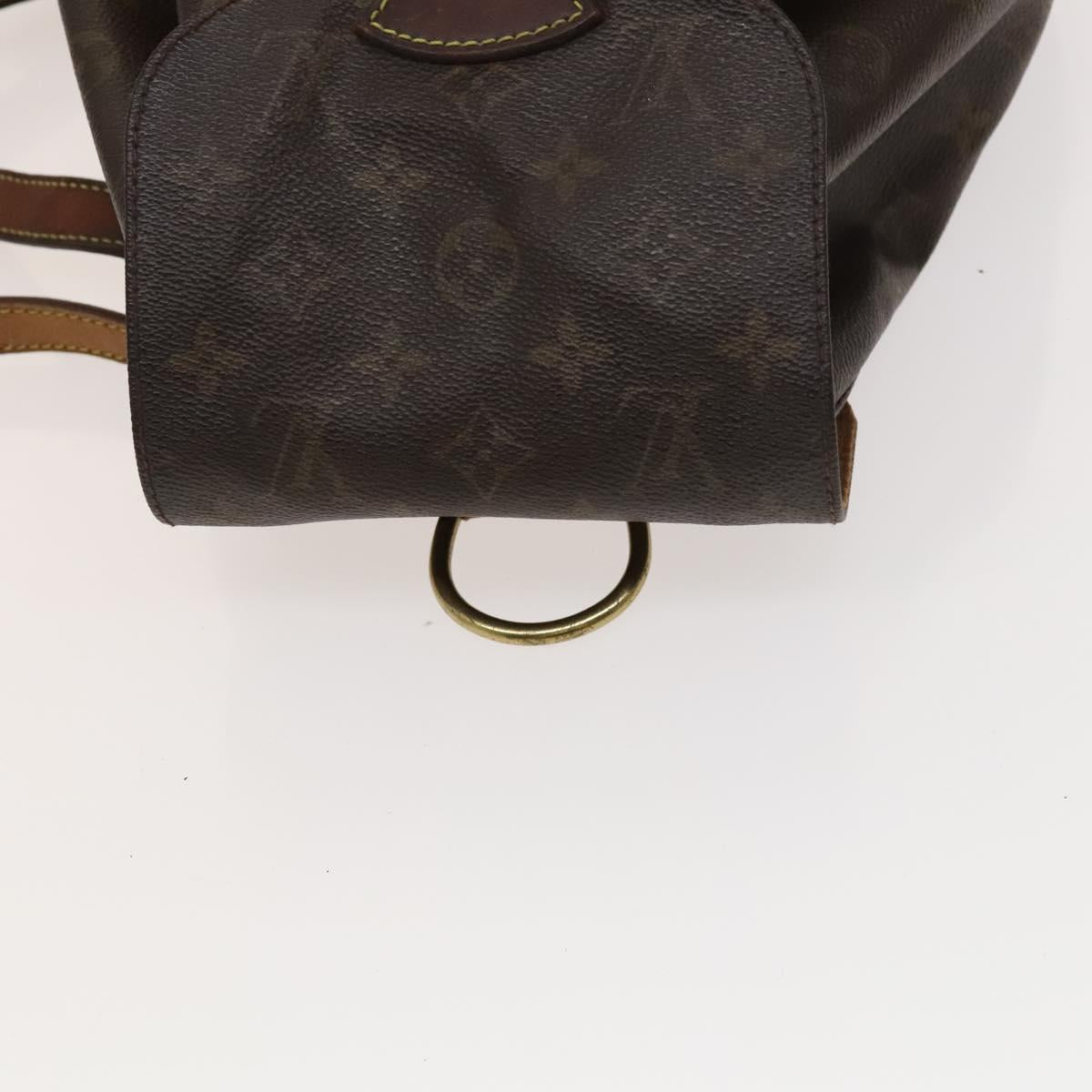 LOUIS VUITTON Monogram Montsouris MM Backpack M51136 LV Auth 120622