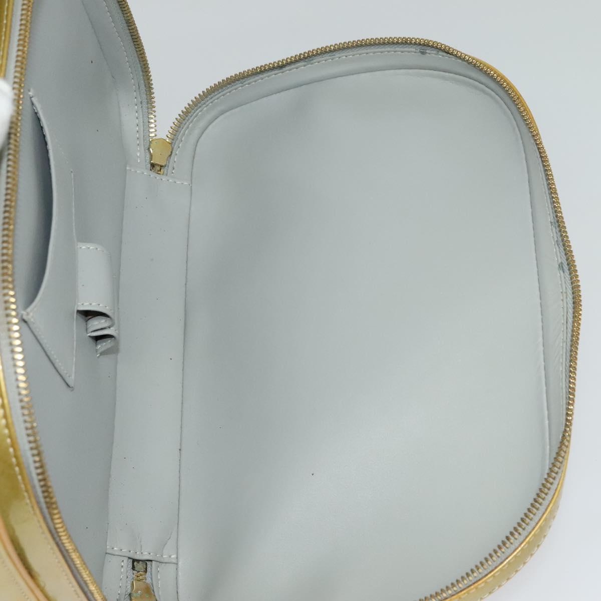 LOUIS VUITTON Monogram Vernis Marley Backpack Gris M91038 LV Auth 120636