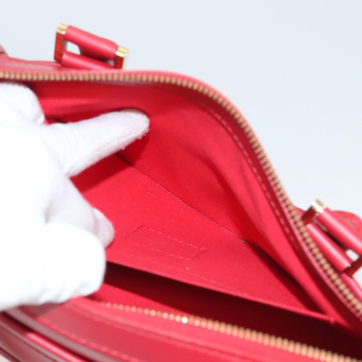 LOUIS VUITTON Epi Danura PM Hand Bag 2way Red M5891E LV Auth 120654