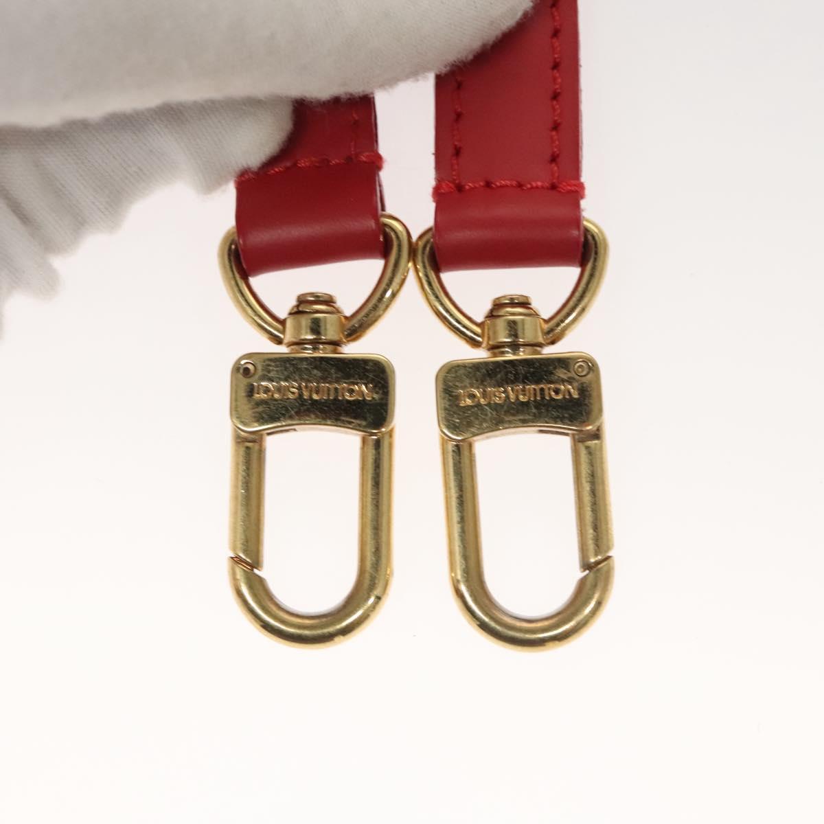 LOUIS VUITTON Epi Danura PM Hand Bag 2way Red M5891E LV Auth 120654