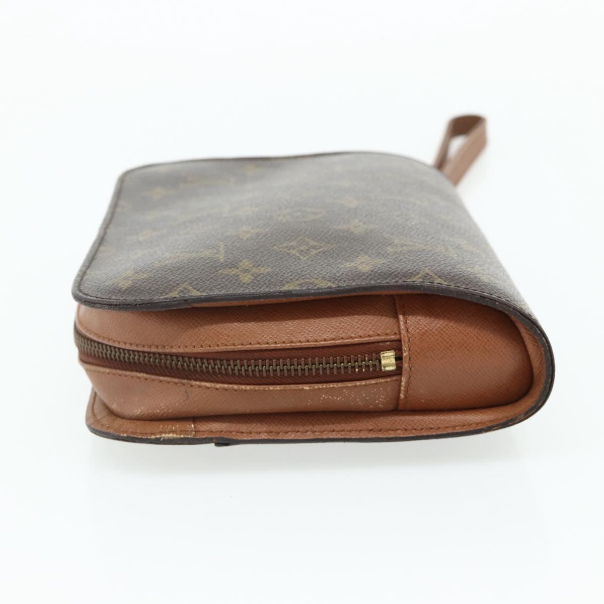 LOUIS VUITTON Monogram Orsay Clutch Bag M51790 LV Auth 120655