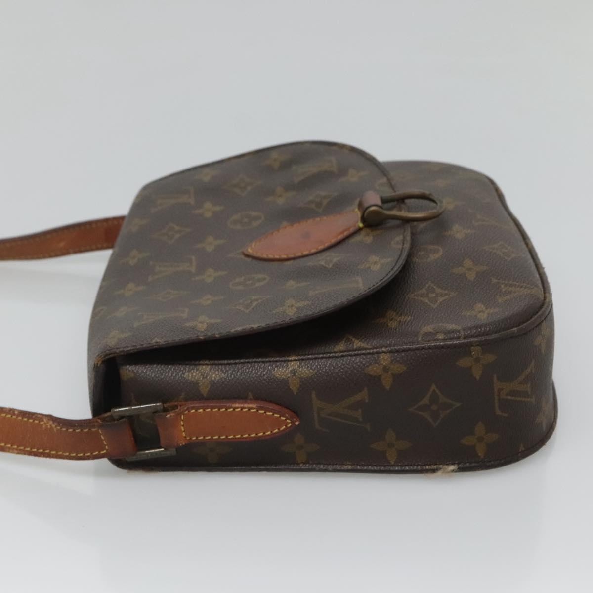 LOUIS VUITTON Monogram Saint Cloud GM Shoulder Bag M51242 LV Auth 120666