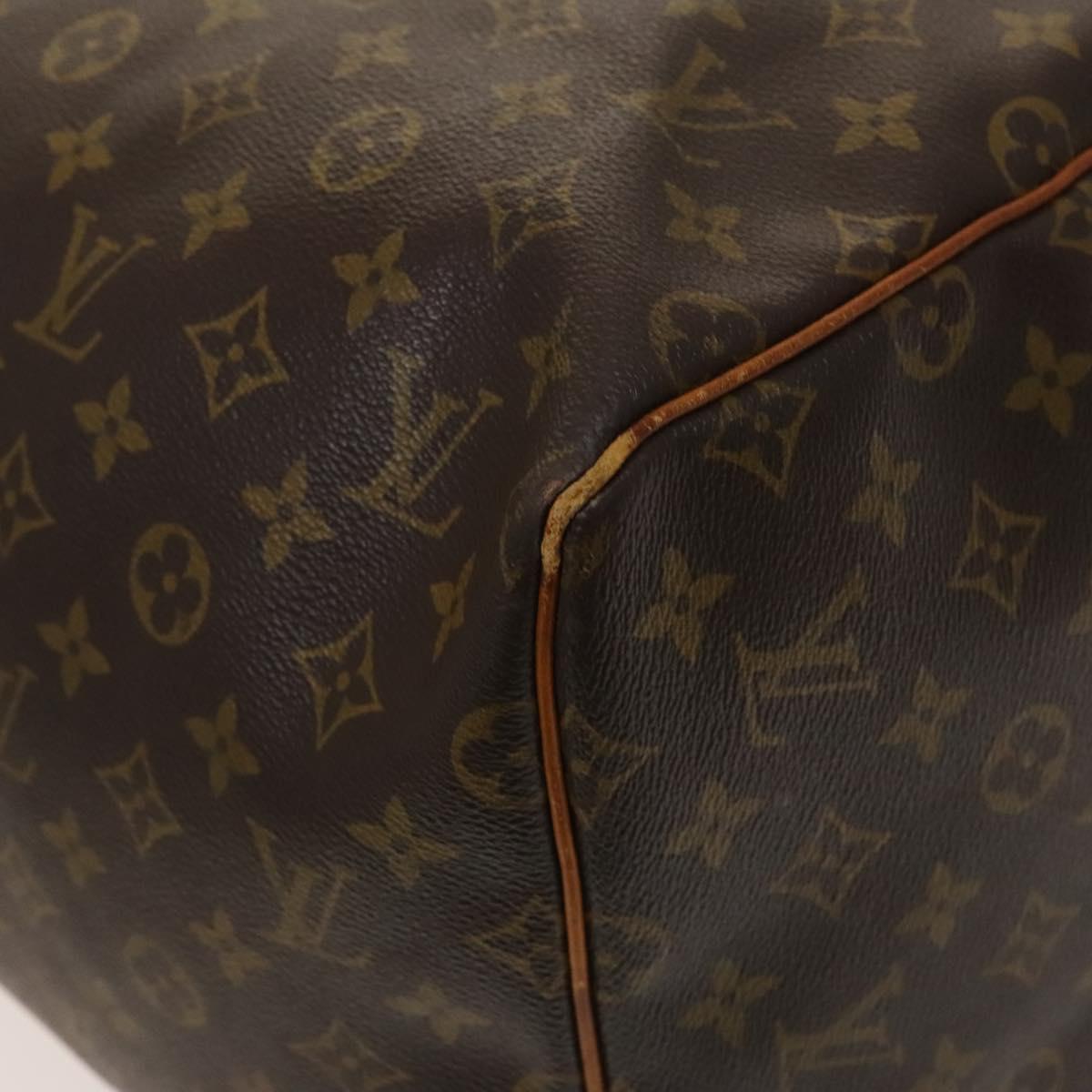 LOUIS VUITTON Monogram Keepall 55 Boston Bag M41424 LV Auth 120688