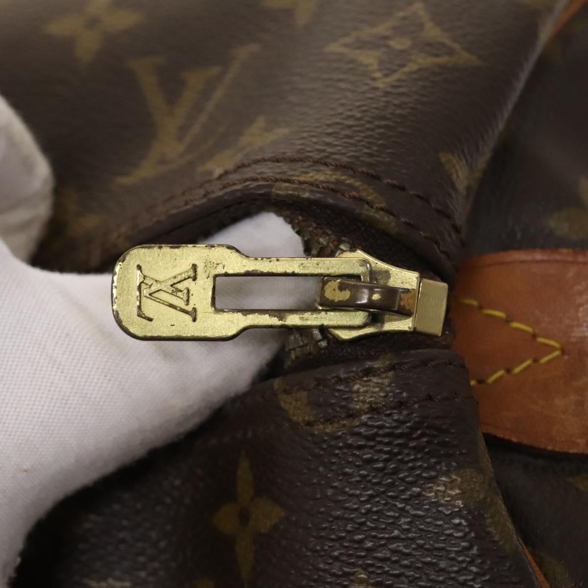 LOUIS VUITTON Monogram Keepall 60 Boston Bag M41422 LV Auth 120701