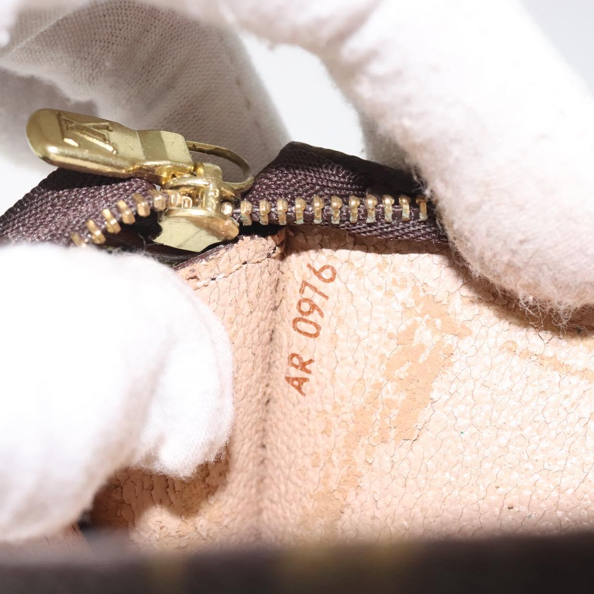 LOUIS VUITTON Monogram Bucket PM Accessory Pouch LV Auth 120729