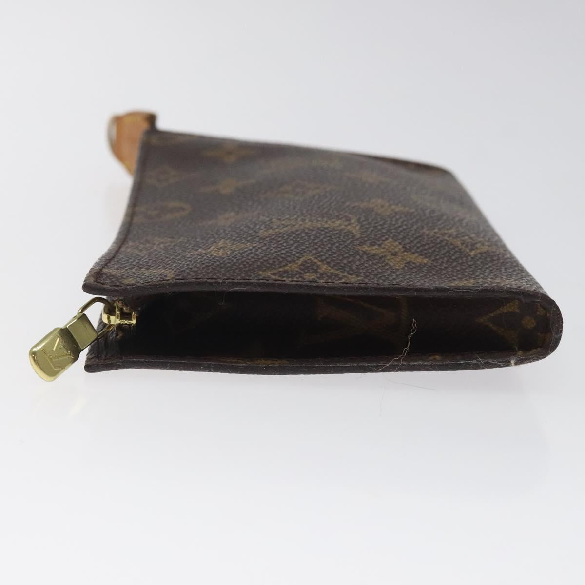 LOUIS VUITTON Monogram Bucket PM Accessory Pouch LV Auth 120729