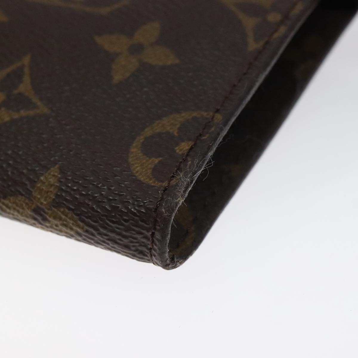 LOUIS VUITTON Monogram Bucket PM Accessory Pouch LV Auth 120729
