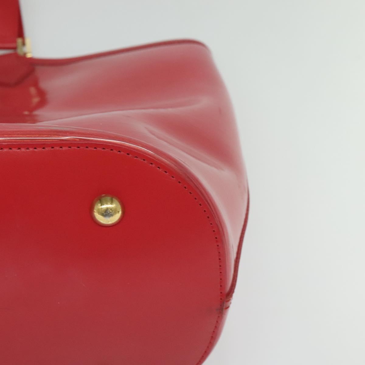 LOUIS VUITTON Epi Plage Lagoon Bay Tote Bag Red M92150 LV Auth 120743