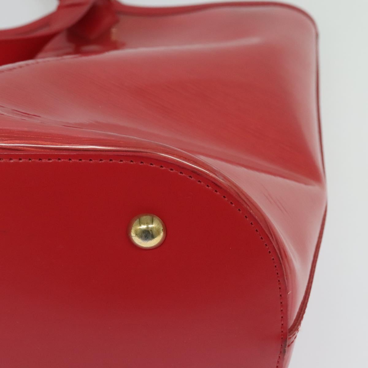 LOUIS VUITTON Epi Plage Lagoon Bay Tote Bag Red M92150 LV Auth 120743