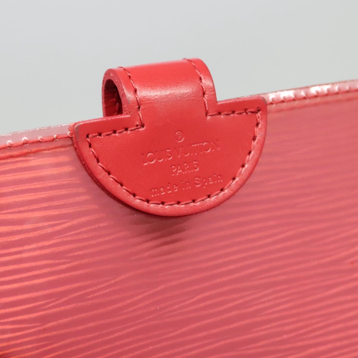 LOUIS VUITTON Epi Plage Lagoon Bay Tote Bag Red M92150 LV Auth 120743