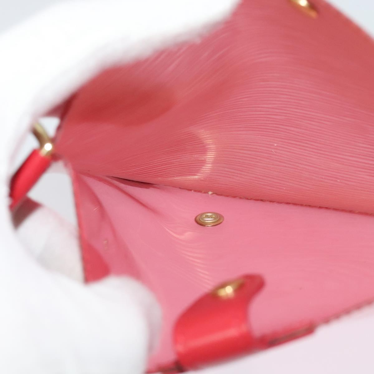 LOUIS VUITTON Epi Plage Lagoon Bay Tote Bag Red M92150 LV Auth 120743