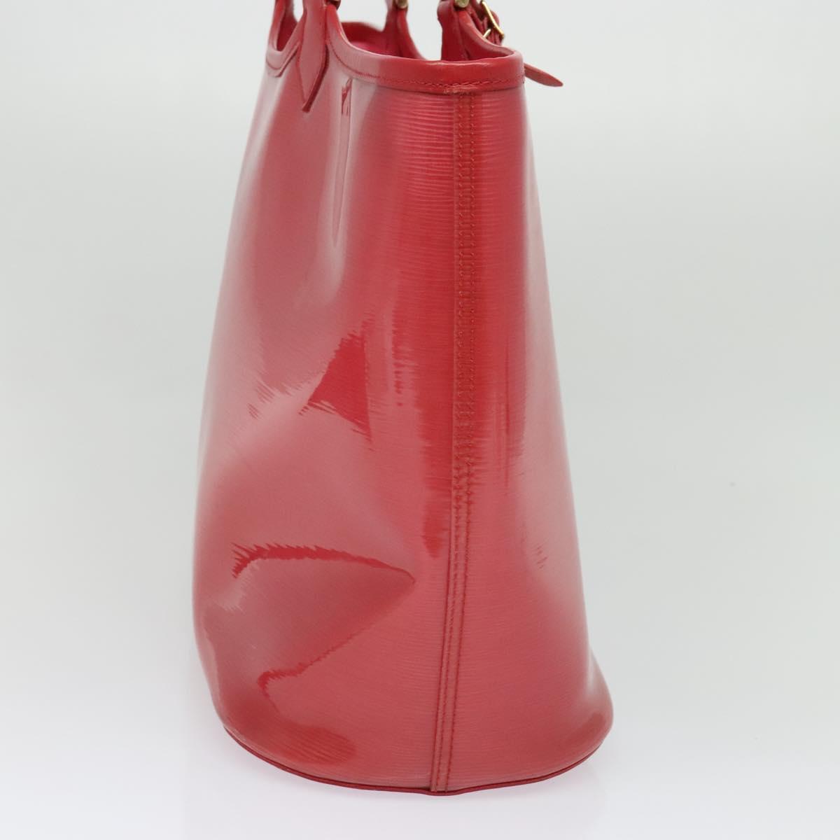 LOUIS VUITTON Epi Plage Lagoon Bay Tote Bag Red M92150 LV Auth 120743