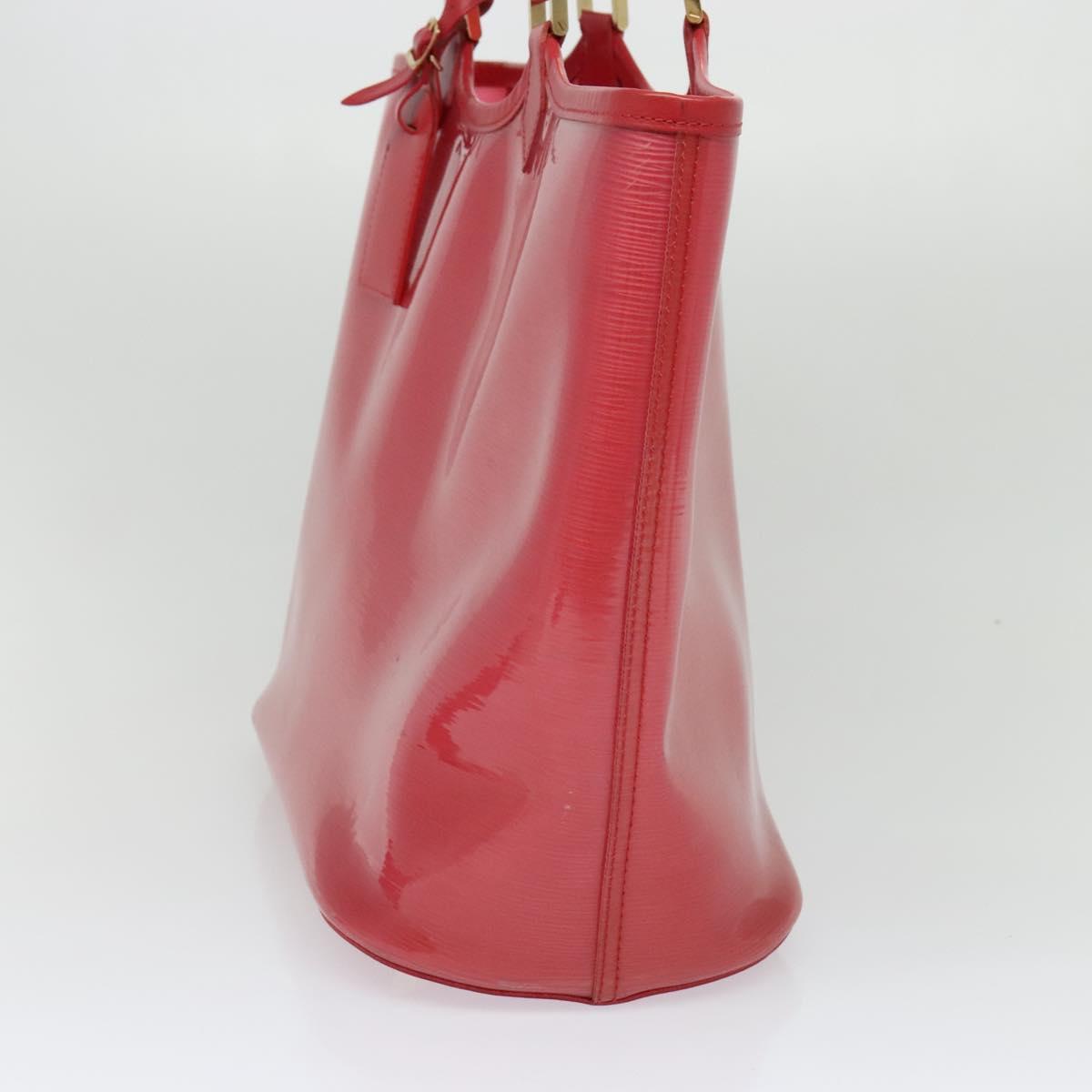 LOUIS VUITTON Epi Plage Lagoon Bay Tote Bag Red M92150 LV Auth 120743
