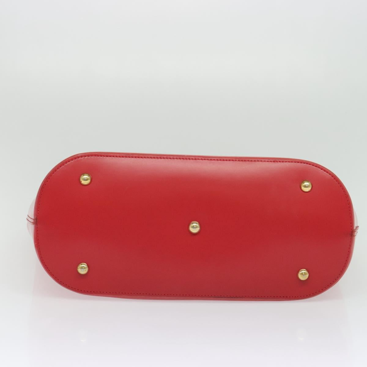 LOUIS VUITTON Epi Plage Lagoon Bay Tote Bag Red M92150 LV Auth 120743