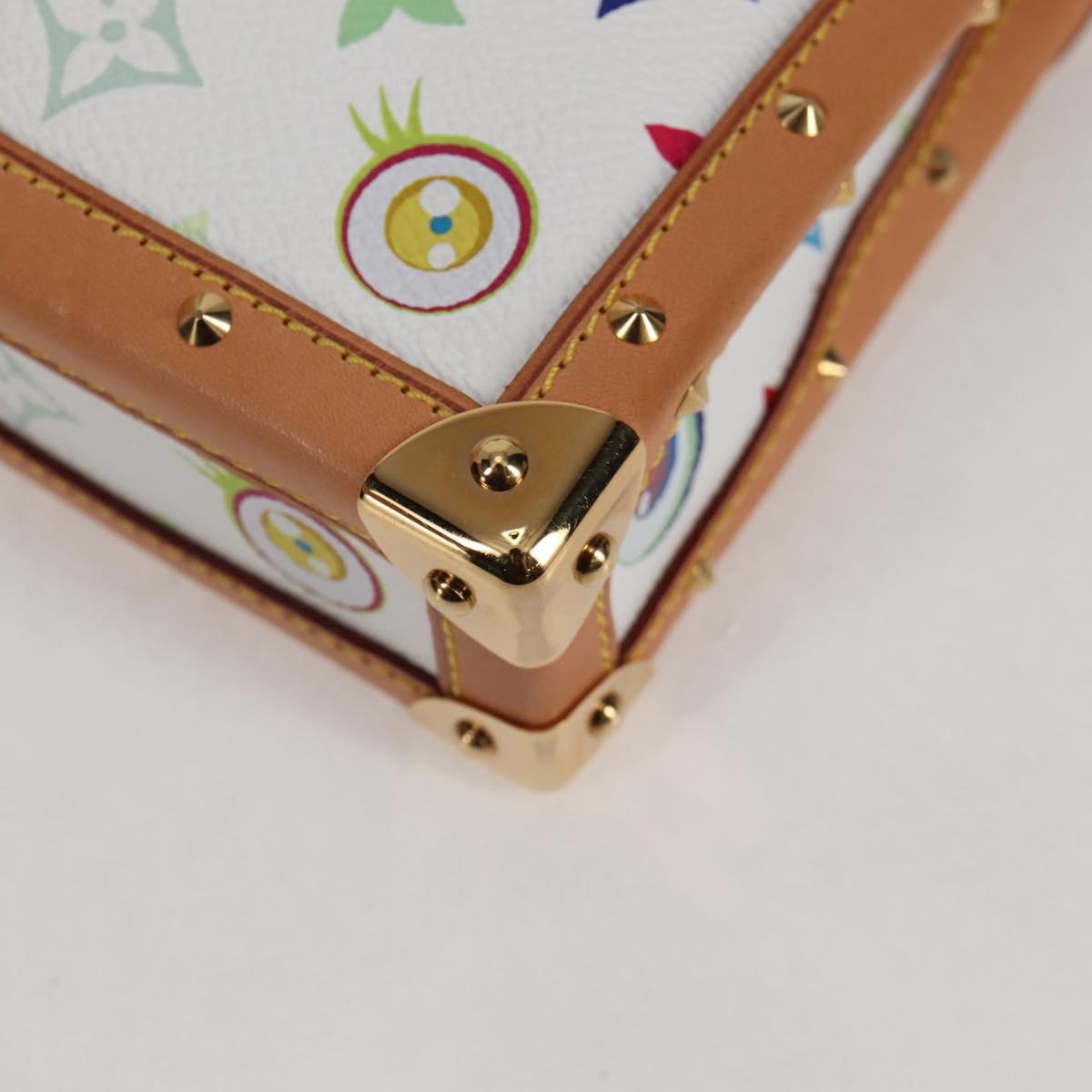 LOUIS VUITTON Multicolor Ribbon Pochette I Miss You Bag M92051 Auth 120751SV