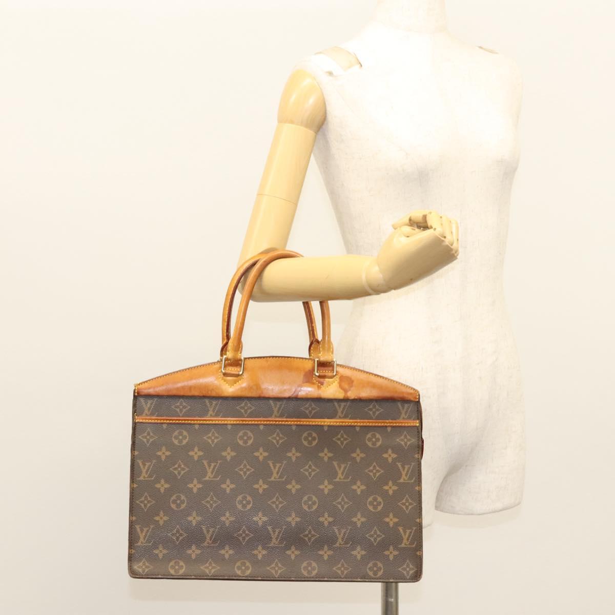 LOUIS VUITTON Monogram Riviera Hand Bag SPO M47501 LV Auth 120777