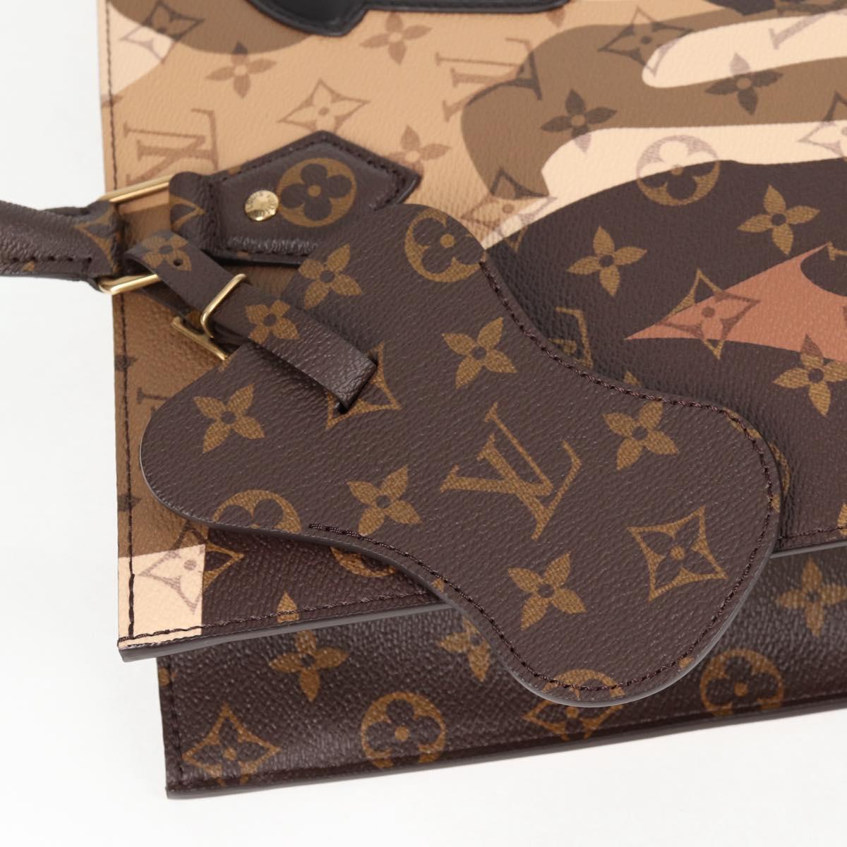 LOUIS VUITTON Monogram LV Portrait Sac Plat NV Tote Bag M46679 LV Auth 120873SM