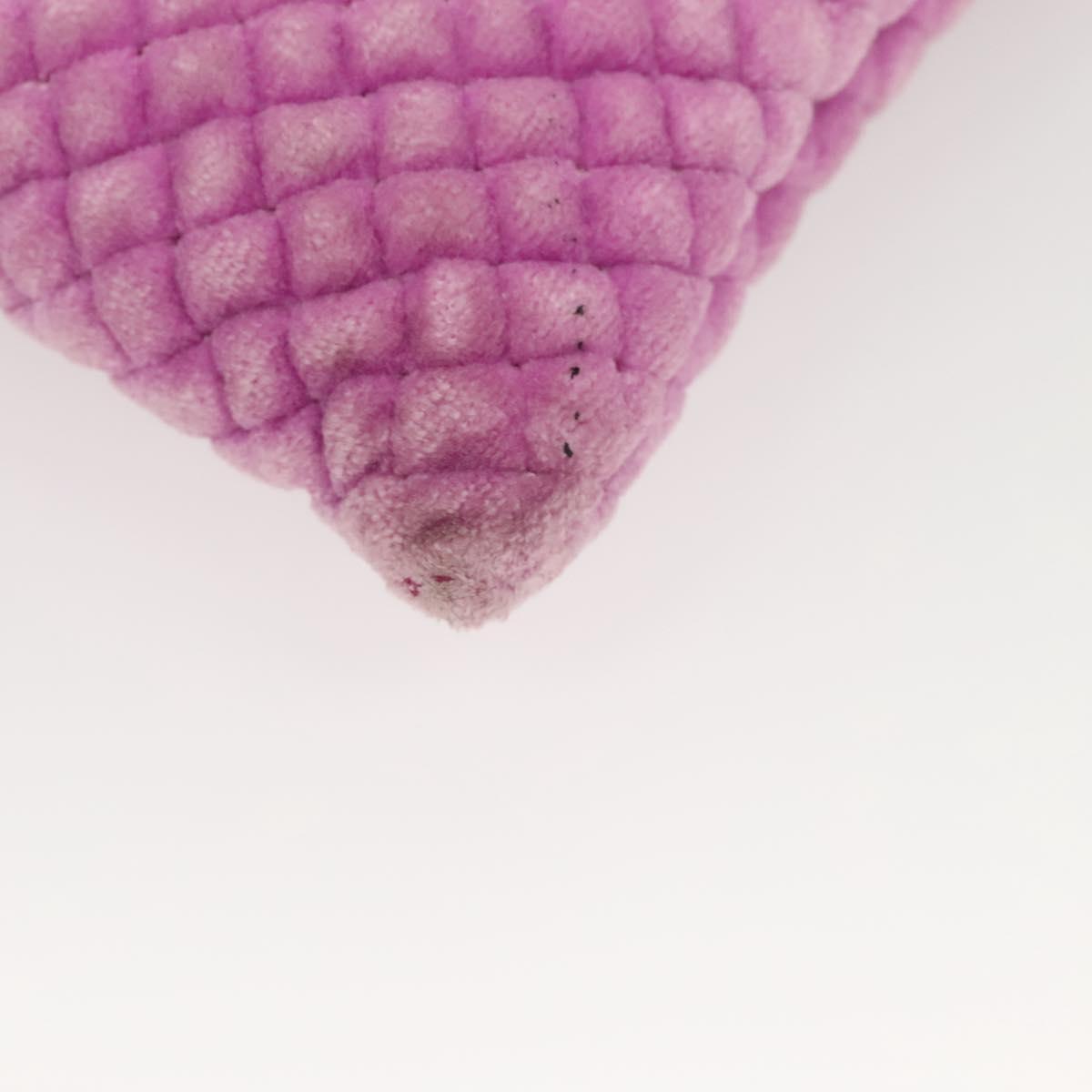 BOTTEGA VENETA Shoulder Bag Velor Purple Auth 120966