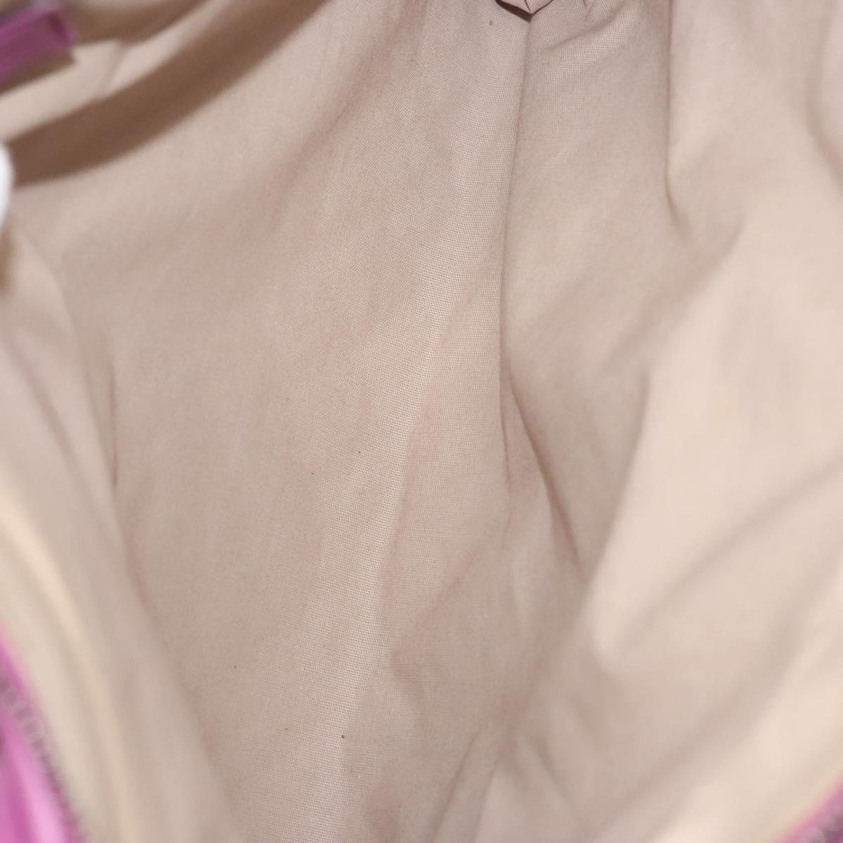 BOTTEGA VENETA Shoulder Bag Velor Purple Auth 120966