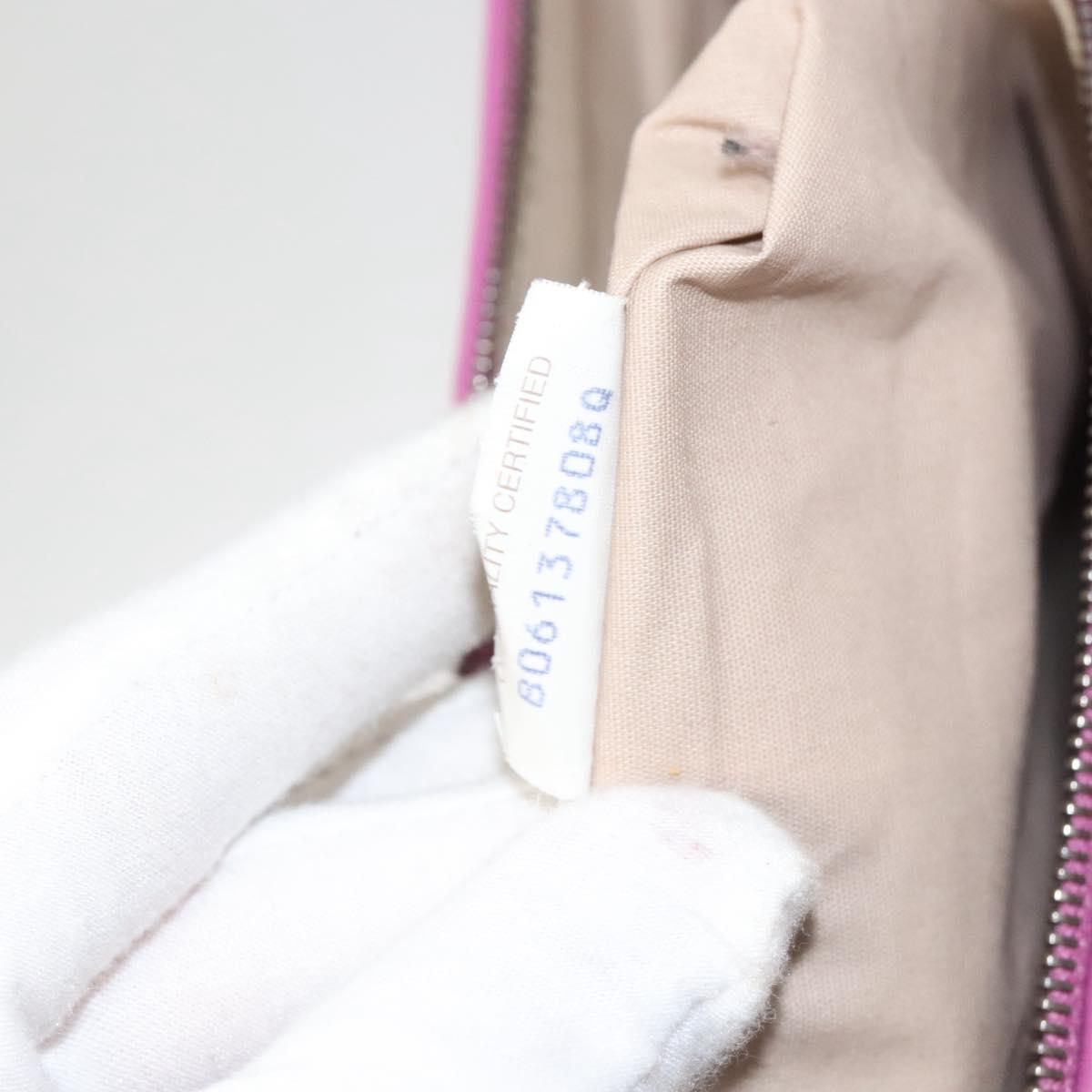 BOTTEGA VENETA Shoulder Bag Velor Purple Auth 120966