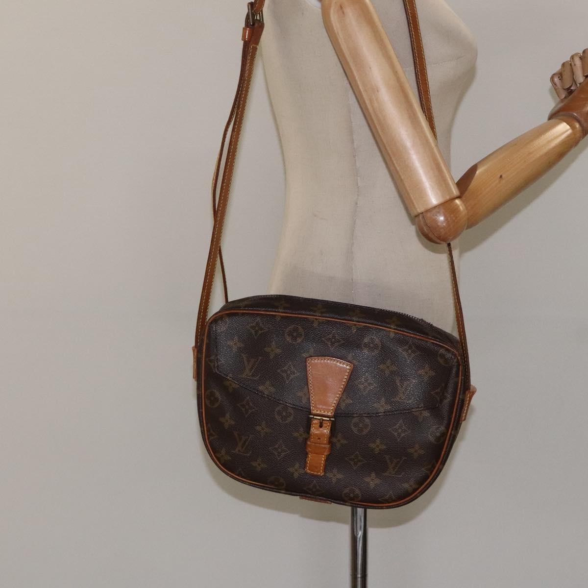LOUIS VUITTON Monogram Jeune Fille GM Shoulder Bag M51225 LV Auth 120993