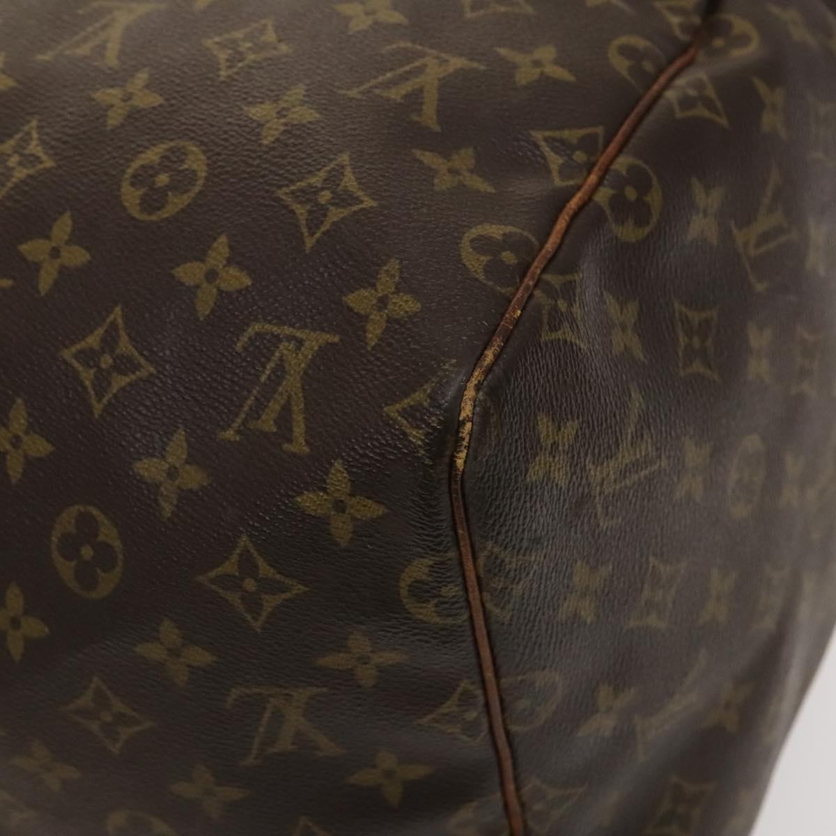 LOUIS VUITTON Monogram Keepall 55 Boston Bag M41424 LV Auth 120995