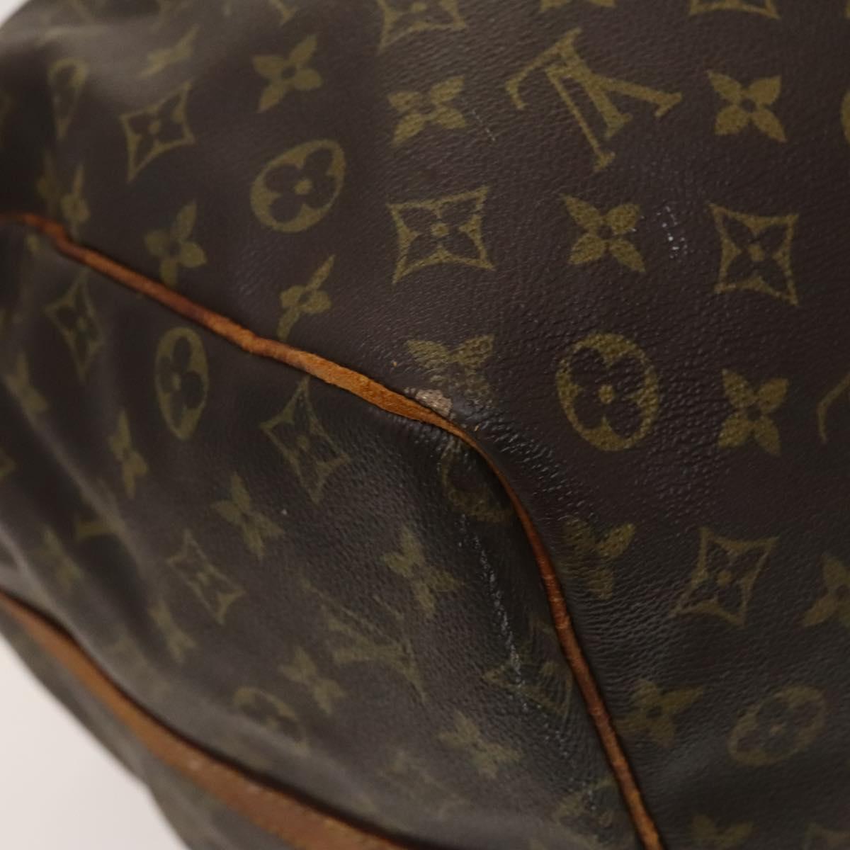 LOUIS VUITTON Monogram Keepall Bandouliere 60 Boston Bag M41412 LV Auth 120998