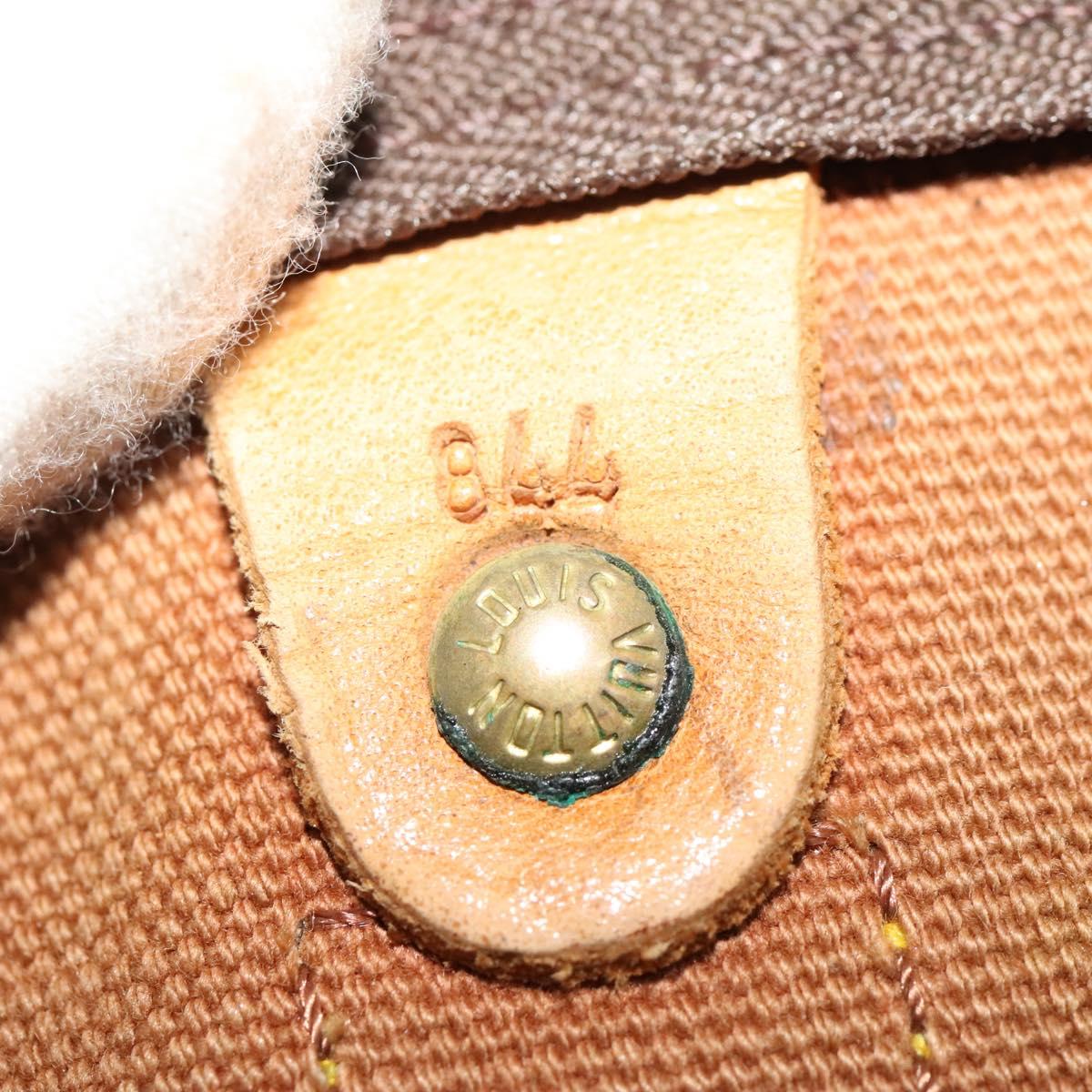 LOUIS VUITTON Monogram Keepall Bandouliere 60 Boston Bag M41412 LV Auth 120998