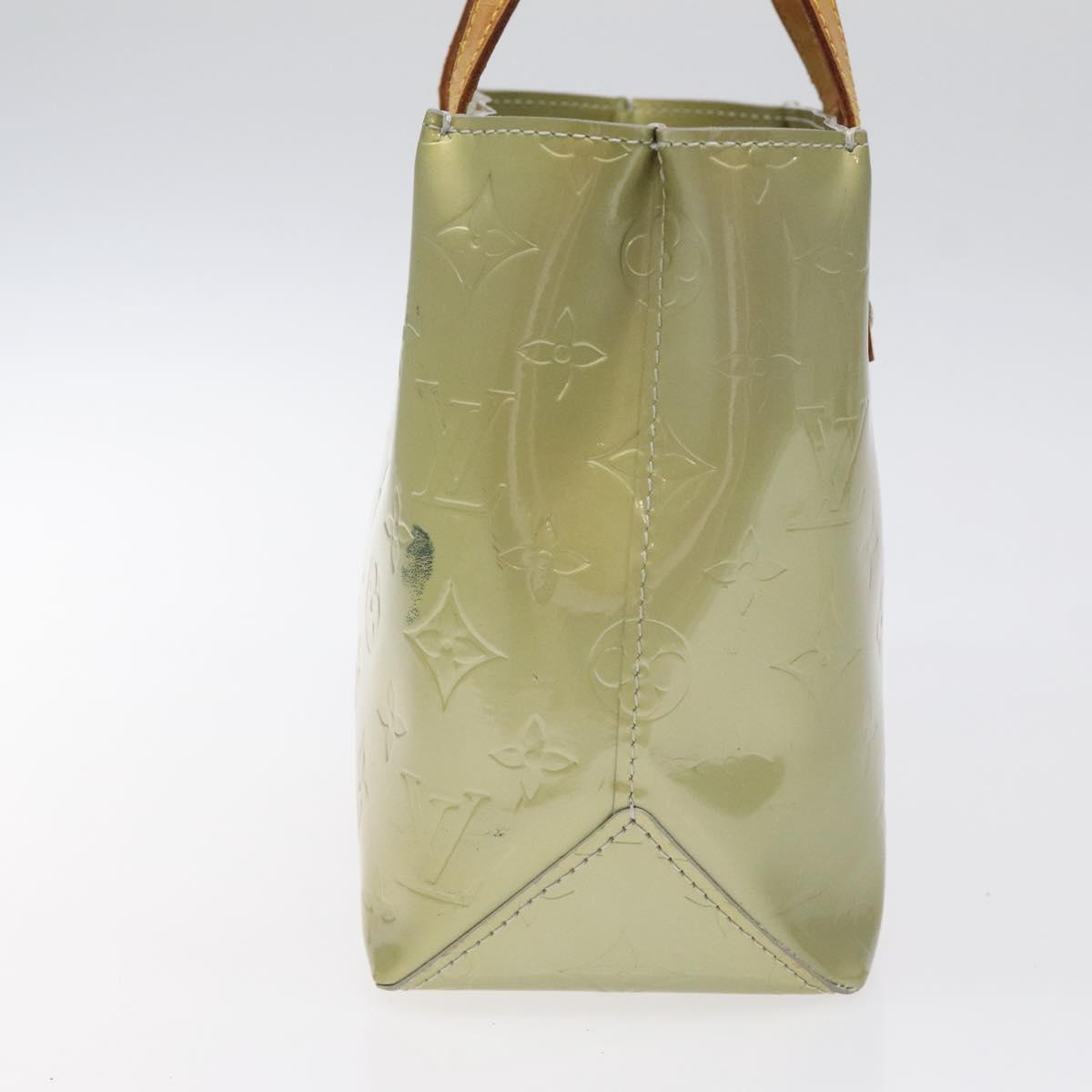 LOUIS VUITTON Monogram Vernis Reade PM Hand Bag Gris M91145 LV Auth 121043